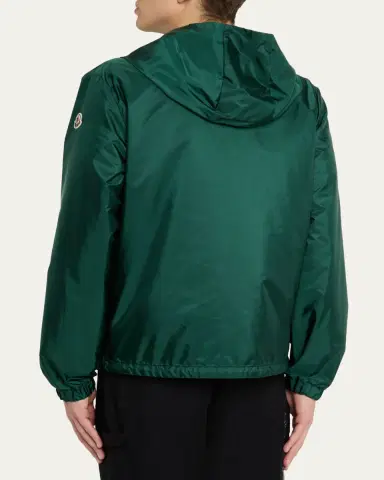 Moncler Men's Hooded Nylon Jacket | Thumbnail 3 Moncler Men's Hooded Nylon Jacket | Thumbnail 3
