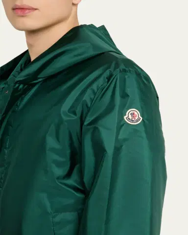 Moncler Men's Hooded Nylon Jacket | Thumbnail 5 Moncler Men's Hooded Nylon Jacket | Thumbnail 5