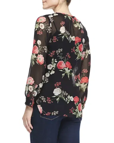 Ulla Johnson Soren Silk Crepe de Chine Shirt | Thumbnail 6