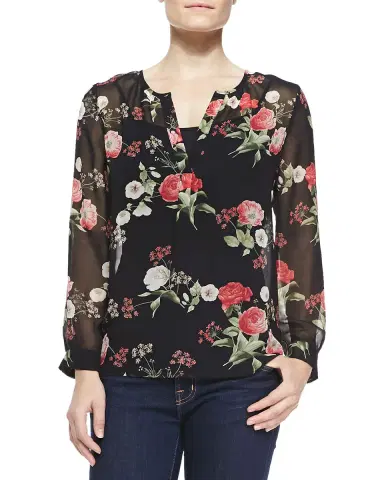 Ulla Johnson Soren Silk Crepe de Chine Shirt | Thumbnail 7