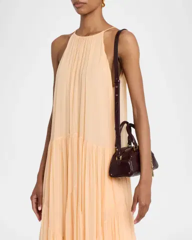 Chloé Small Bowling Top-Handle Bag in Leather | Thumbnail 11