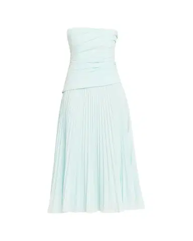 Simkhai Arie Strapless Pleated Maxi Dress | Thumbnail 1