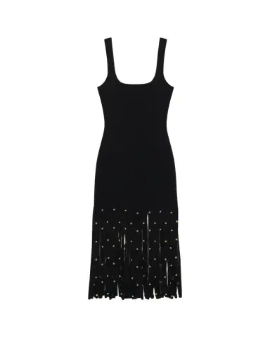 Simkhai Romelia Fringe Knit Midi Dress | Thumbnail 1