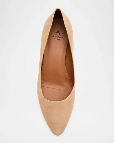 Aquatalia 45mm Pasha Suede Pumps | Thumbnail 3 Aquatalia 45mm Pasha Suede Pumps | Thumbnail 3