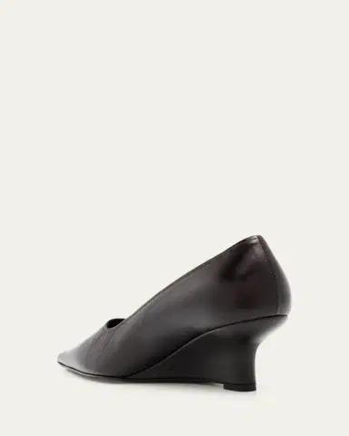 Toteme Sharp Naplak Leather Wedges | Thumbnail 4