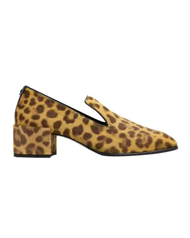 Jimmy Choo 45mm Elliot Leopard Calf Hair Loafers | Thumbnail 2 Jimmy Choo 45mm Elliot Leopard Calf Hair Loafers | Thumbnail 2