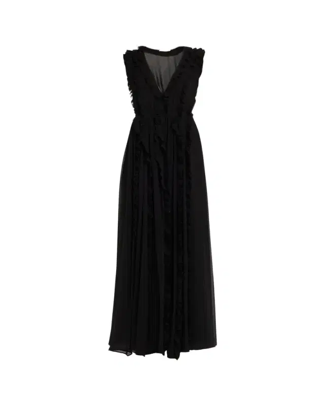 Aida Cascading Ruffle Gown
