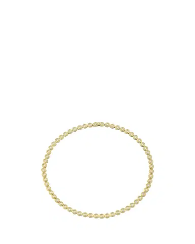 Sydney Evan 14K Gold Fluted Diamond Eternity Necklace | Thumbnail 1