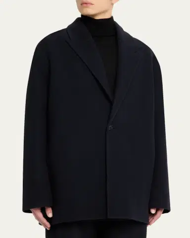 Moncler Genius x JIL SANDER Men's Rhamnose 3-in-1 Wool Mono-Breasted Down Jacket | Thumbnail 4 Moncler Genius x JIL SANDER Men's Rhamnose 3-in-1 Wool Mono-Breasted Down Jacket | Thumbnail 4