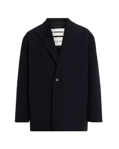 Moncler Genius x JIL SANDER Men's Rhamnose 3-in-1 Wool Mono-Breasted Down Jacket | Thumbnail 1 Moncler Genius x JIL SANDER Men's Rhamnose 3-in-1 Wool Mono-Breasted Down Jacket | Thumbnail 1