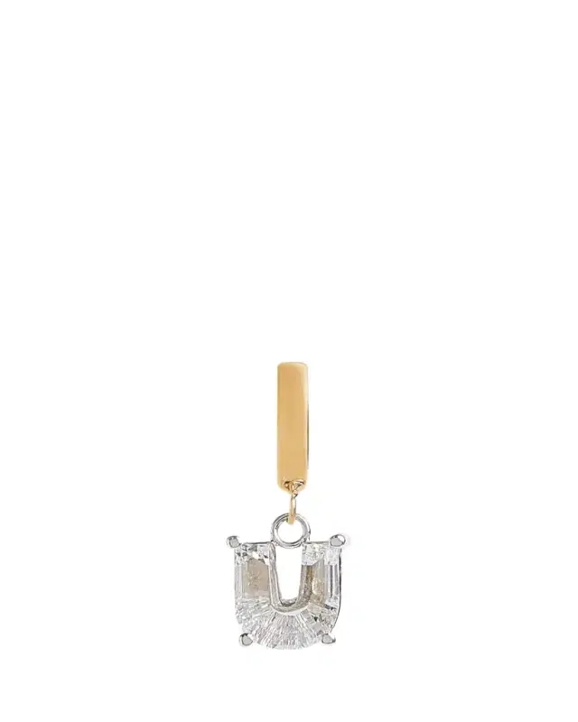 Kendall Row Lab Grown Diamond 14K Letter Charm, U