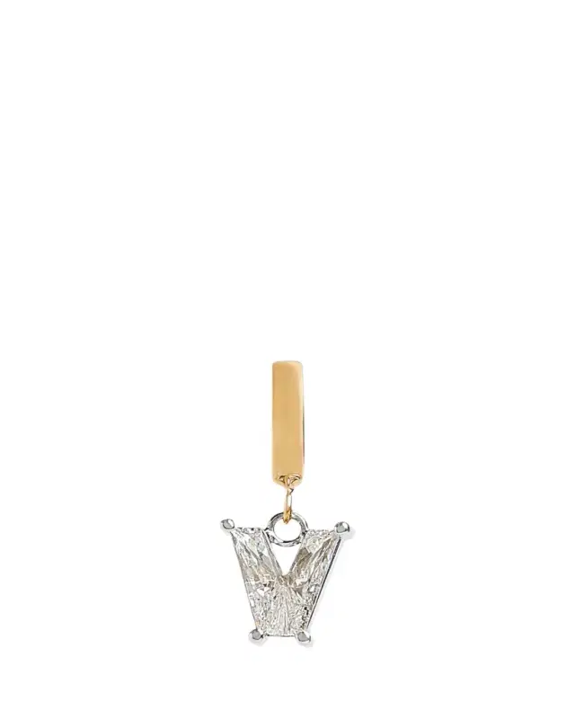Kendall Row Lab Grown Diamond 14K Letter Charm, V