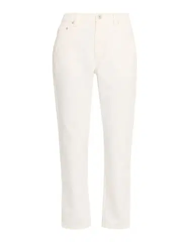 Brunello Cucinelli Mid-Rise Cotton Bull Straight-Leg Ankle Jeans | Thumbnail 1