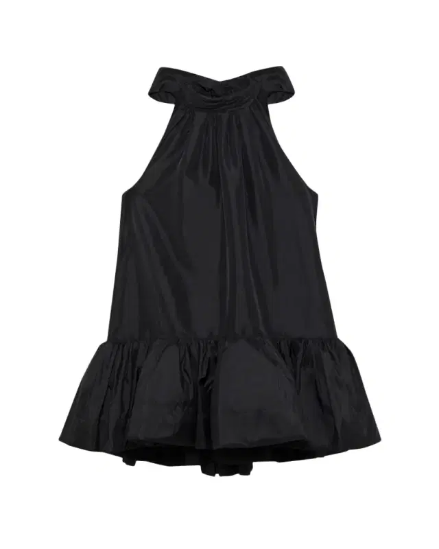 Hope Taffeta Bow Tie Mini Dress