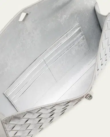 Bottega Veneta Andiamo Laminated Leather Clutch Bag | Thumbnail 4 Bottega Veneta Andiamo Laminated Leather Clutch Bag | Thumbnail 4
