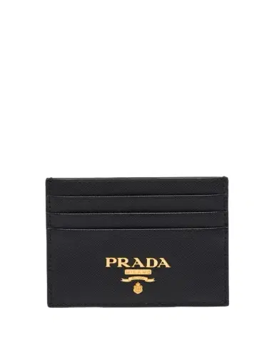 Prada Saffiano Leather Card Case | Thumbnail 1