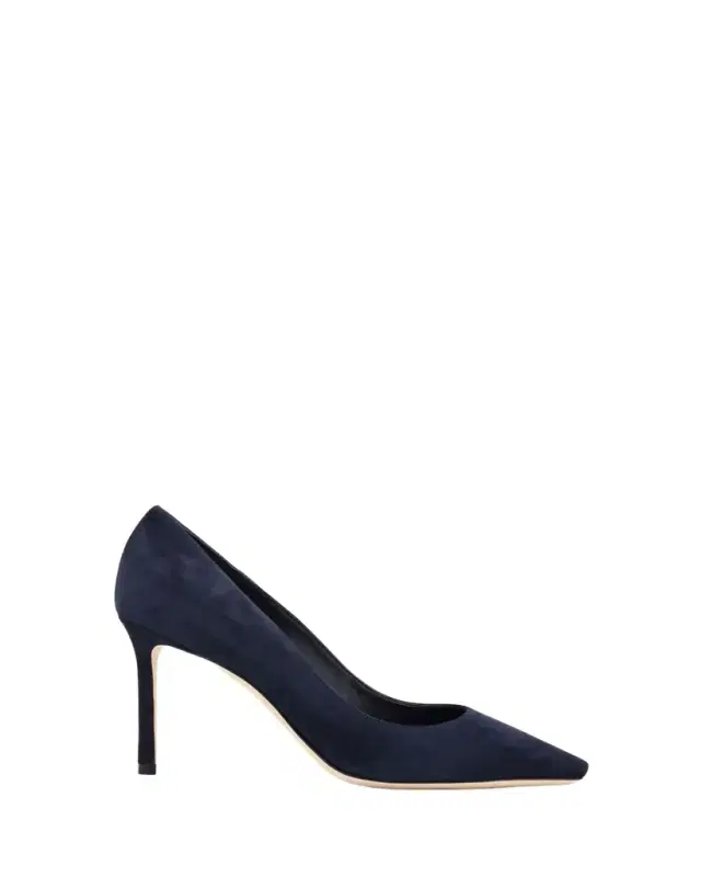 Jimmy Choo 85mm Romy Suede Pointed-Toe Pumps