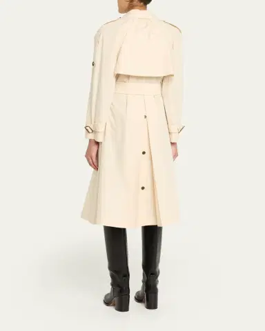 Burberry Trerose Belted Double-Breasted Trench Coat | Thumbnail 3 Burberry Trerose Belted Double-Breasted Trench Coat | Thumbnail 3