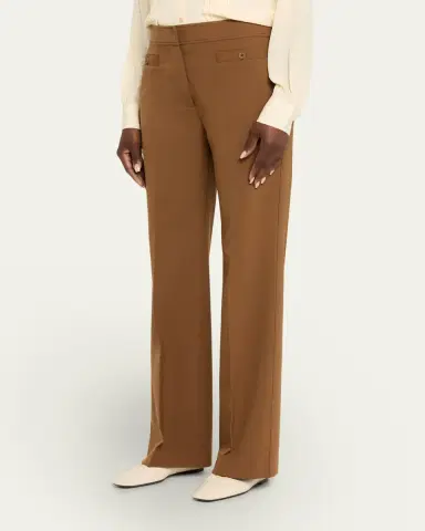 Ulla Johnson Blanca Straight-Leg Trousers | Thumbnail 4 Ulla Johnson Blanca Straight-Leg Trousers | Thumbnail 4