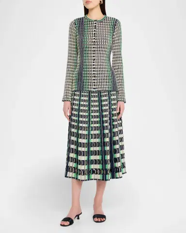 SIMKHAI Mabel Openwork Cardigan | Thumbnail 6 SIMKHAI Mabel Openwork Cardigan | Thumbnail 6