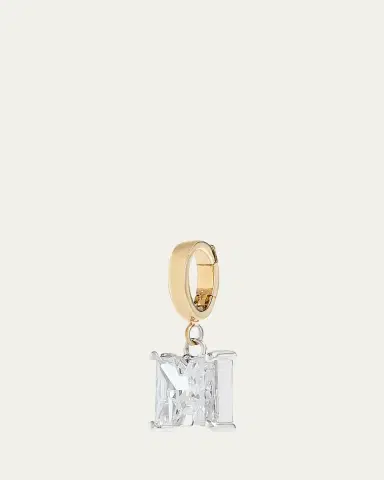 Kendall Row Lab Grown Diamond 14K Letter Charm, M | Thumbnail 2