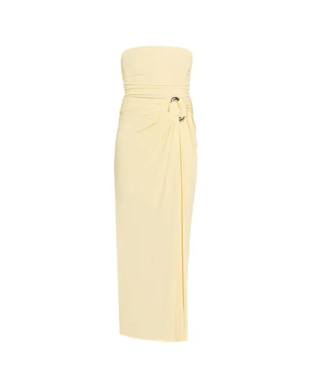 Emma Draped Strapless Dress