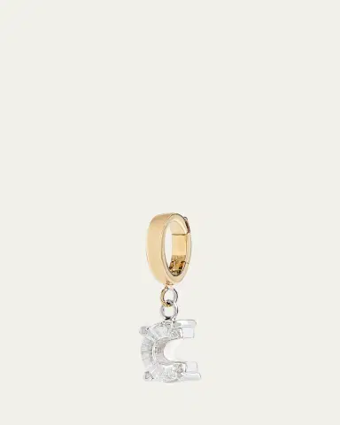 Kendall Row Lab Grown Diamond 14K Letter Charm, C | Thumbnail 2