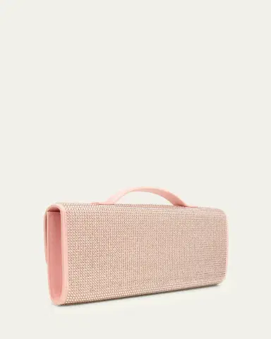Bottega Veneta Andiamo Crystal Leather Clutch Bag | Thumbnail 3 Bottega Veneta Andiamo Crystal Leather Clutch Bag | Thumbnail 3