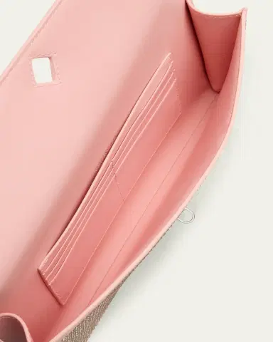 Bottega Veneta Andiamo Crystal Leather Clutch Bag | Thumbnail 4 Bottega Veneta Andiamo Crystal Leather Clutch Bag | Thumbnail 4