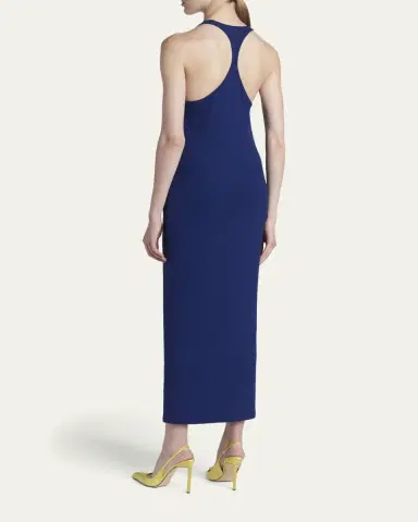 Tom Ford Ribbed Knit Racerback Midi Tank Dress | Thumbnail 3 Tom Ford Ribbed Knit Racerback Midi Tank Dress | Thumbnail 3