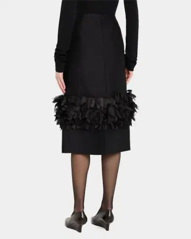 Toteme Petal Embellished Pencil Skirt | Thumbnail 2 Toteme Petal Embellished Pencil Skirt | Thumbnail 2