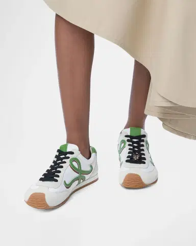 Loewe Ballet Runner Mixed Leather Sneakers | Thumbnail 6 Loewe Ballet Runner Mixed Leather Sneakers | Thumbnail 6