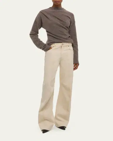 Helmut Lang Wide-Leg Ski Jeans | Thumbnail 2 Helmut Lang Wide-Leg Ski Jeans | Thumbnail 2