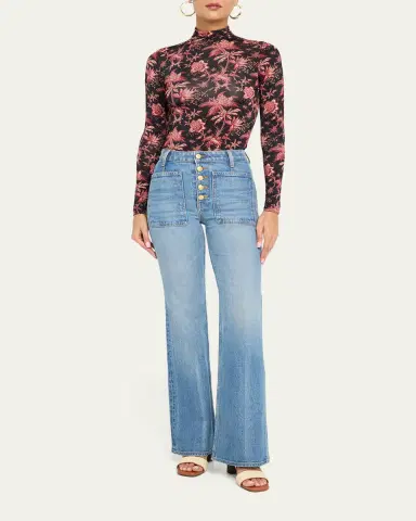 Ulla Johnson Aurelia Long-Sleeve Turtleneck | Thumbnail 2