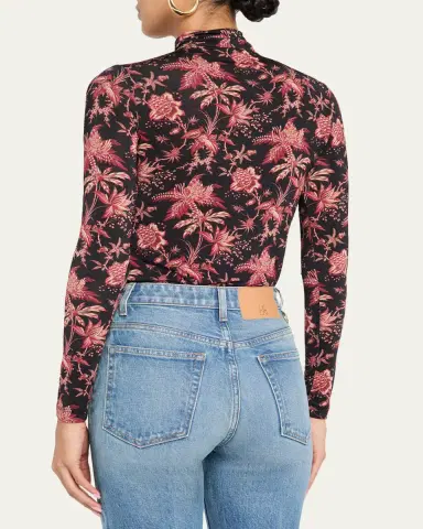 Ulla Johnson Aurelia Long-Sleeve Turtleneck | Thumbnail 3