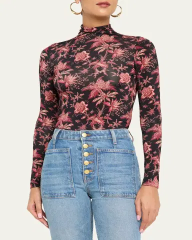 Ulla Johnson Aurelia Long-Sleeve Turtleneck | Thumbnail 4