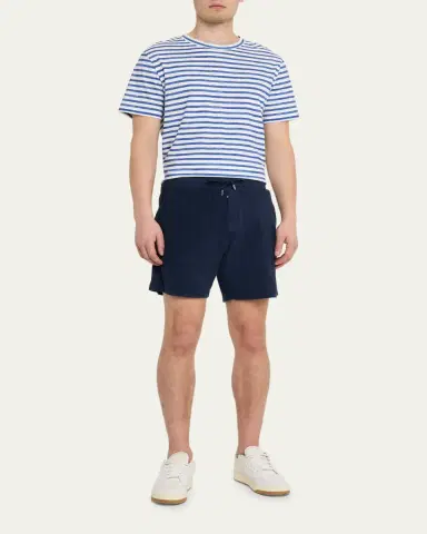 Frescobol Carioca Men's Augusto Towelling Shorts | Thumbnail 2 Frescobol Carioca Men's Augusto Towelling Shorts | Thumbnail 2