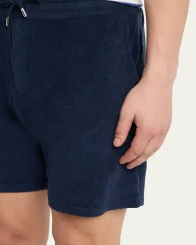 Frescobol Carioca Men's Augusto Towelling Shorts | Thumbnail 5 Frescobol Carioca Men's Augusto Towelling Shorts | Thumbnail 5