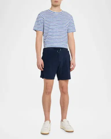 Frescobol Carioca Men's Augusto Towelling Shorts | Thumbnail 6 Frescobol Carioca Men's Augusto Towelling Shorts | Thumbnail 6