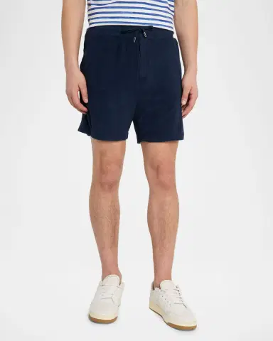 Frescobol Carioca Men's Augusto Towelling Shorts | Thumbnail 8 Frescobol Carioca Men's Augusto Towelling Shorts | Thumbnail 8