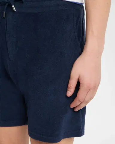 Frescobol Carioca Men's Augusto Towelling Shorts | Thumbnail 9 Frescobol Carioca Men's Augusto Towelling Shorts | Thumbnail 9