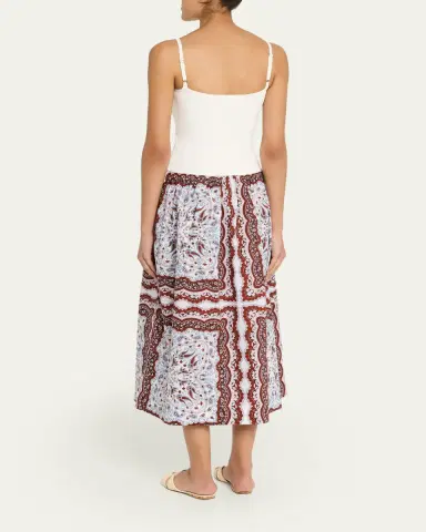 Cara Cara Tammy Paisley Tank Dress | Thumbnail 3