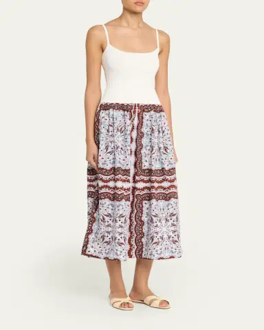 Cara Cara Tammy Paisley Tank Dress | Thumbnail 4