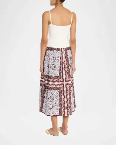 Cara Cara Tammy Paisley Tank Dress | Thumbnail 7