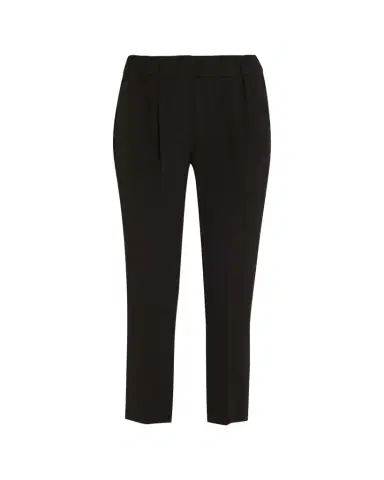 Brunello Cucinelli Crepe Cady Slim-Leg Ankle Pull-On Pants | Thumbnail 1 Brunello Cucinelli Crepe Cady Slim-Leg Ankle Pull-On Pants | Thumbnail 1