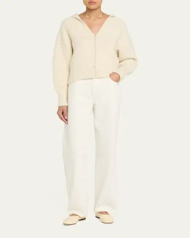 OSSOU Wader Whipstitch Wool-Blend Sweater | Thumbnail 2 OSSOU Wader Whipstitch Wool-Blend Sweater | Thumbnail 2