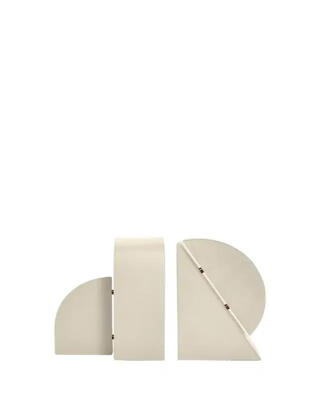 Assouline Cubist R Leather Bookend