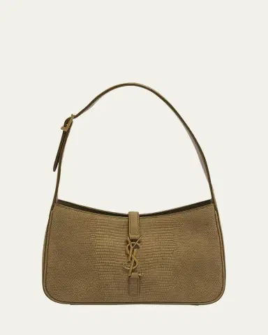 Saint Laurent Le 5 A 7 Shoulder Bag in Lizard-Effect Leather | Thumbnail 6 Saint Laurent Le 5 A 7 Shoulder Bag in Lizard-Effect Leather | Thumbnail 6