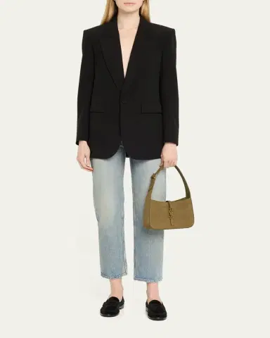 Saint Laurent Le 5 A 7 Shoulder Bag in Lizard-Effect Leather | Thumbnail 10 Saint Laurent Le 5 A 7 Shoulder Bag in Lizard-Effect Leather | Thumbnail 10