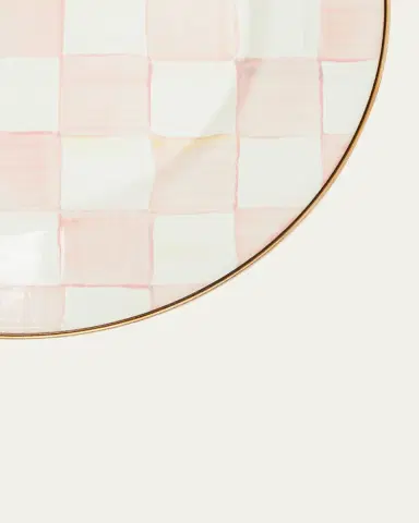 MacKenzie-Childs Rosy Check Enamel Dinner Plate | Thumbnail 2 MacKenzie-Childs Rosy Check Enamel Dinner Plate | Thumbnail 2